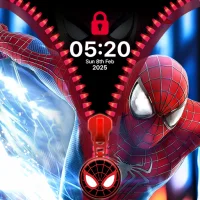 Fermuarlı Kilit Ekranı Duvar